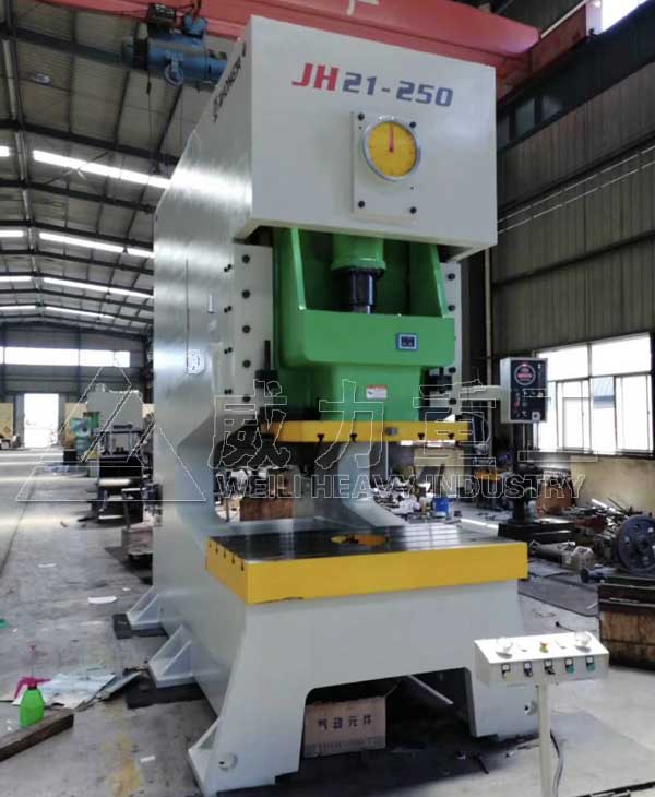 JH21-250噸氣動(dòng)沖床_250TC型開式氣動(dòng)沖床壓力機(jī)